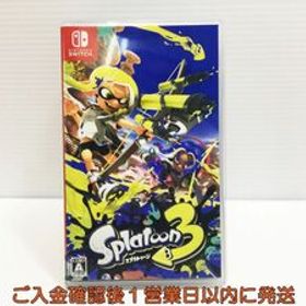【1円】Switch スプラトゥーン3 ゲームソフト 状態良好 1A0001-052mk/G1