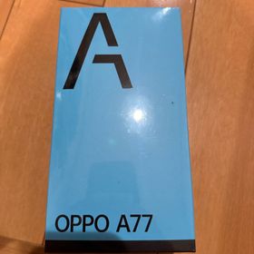 OPPO A77 ブラック(スマートフォン本体)