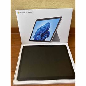 マイクロソフト｜Microsoft Surface Go 3 プラチナ 10.5(ノートPC)