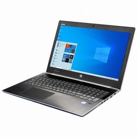 ノートパソコン HP ProBook 450 G5 中古 2015年モデル Windows10 64bit 第6世代 Core i3 メモリ8GB 無線LAN WEBカメラ テンキー 15インチ A4サイズ 20020240