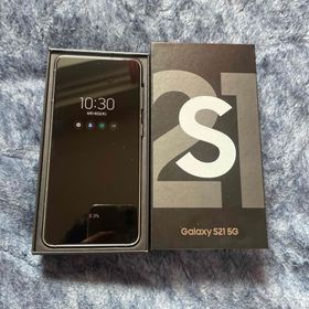SAMSUNG Galaxy S21 5G SCG09 ファントム ホワイト(スマートフォン本体)