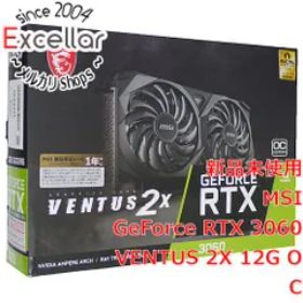 [bn:6] MSI製グラボ GeForce RTX 3060 VENTUS 2X 12G OC PCIExp 12GB