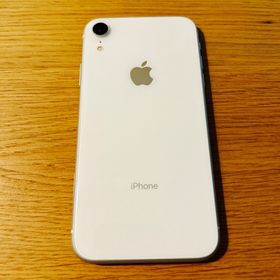 アイフォーン(iPhone)のiPhone XR White 64 GB SIMフリー(スマートフォン本体)
