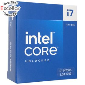インテル(intel)のCore i7 14700K 3.4GHz LGA1700 125W SRN3X(PCパーツ)