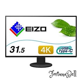 色：ブラック サイズ：31.5インチ EIZO FlexScan 31.5インチ ディスプレイ モニター フレームレス 4K UHD IPS USBType-C HDMI DisplayPort EV3285-BK