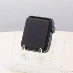 【中古】Apple(アップル) Apple Watch Series 3 GPS 42mm スペースグレイアルミニウムケース バンド無し 【258-ud】