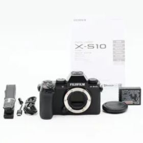 富士フイルム(FUJIFILM) ミラーレスデジタルカメラ X-S10 ボディ F X-S10 ブラック #3432