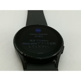 【中古】SAMSUNG Galaxy Watch4 40mm Armor Aluminum ブラック SM-R860NZKAXJP【神保町】保証期間1ヶ月【ランクB】