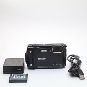デジカメ Nikon デジタルカメラ COOLPIX W300 BK クールピクス 1605万画素 ブラック 防水 耐寒 防塵