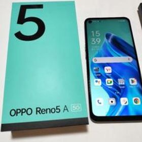 OPPO Reno5 A シルバーブラック 128 GB Y!mobile