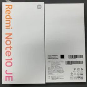 Android Redmi Note10 JE ●動作：問題なし&初期化済み●状態：美品●ストレージ：64GB●色：グラファイトグレー ☆48