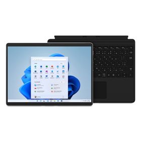 マイクロソフト Surface Pro 8 / 13インチ / Intel Core-i5 / 8GB / 128GB / プラチナ （ブラックタイプカバー同梱） IUR-00006