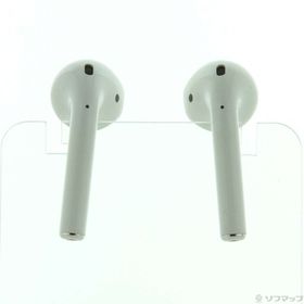 【中古】Apple(アップル) AirPods 第2世代 with Wireless Charging Case MRXJ2J／A 【371-ud】