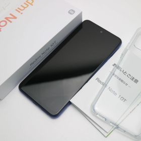 新品同様 Redmi Note 10T A101XM ナイトタイムブルー M333(スマートフォン本体)