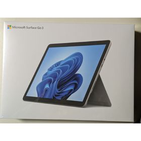 マイクロソフト(Microsoft)の【新品未開封】Microsoft Surface Go 3 プラチナ 10.…(ノートPC)