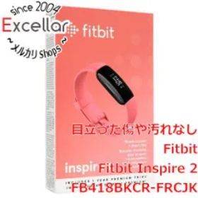 [bn:0] Fitbit フィットネストラッカー Fitbit Inspire 2 FB418BKCR-FRCJK デザートローズ 未使用