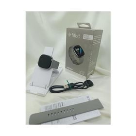 【Suica対応】Fitbit Sense スマートウォッチ セージグレー/シルバー [6日間以上のバッテリーライフ/Alexa搭載/GPS搭載]