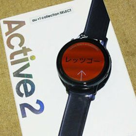 【質Banana】SAMSUNG/サムスン Galaxy Watch Active2 SM-R820 ブラック 44mm 動作〇 付属あり♪