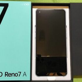 OPPO Reno 7a 6.4インチ メモリー6GB ストレージ128GB ドリームブルー ワイモバイル SIMフリー 中古美品