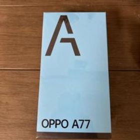OPPO A77 ブルー 128GB 新品未開封品