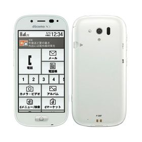 富士通 らくらくスマートフォン3 F-06F[8GB] docomo ホワイト …