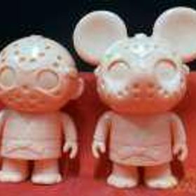 ちび柔術ホッケーマウス&ちび柔術ホッケーマスク インディーズソフビ RED SHARK/墓場の画廊