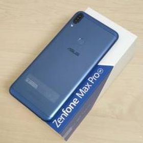 ☆ZenFone Max Pro M1 32GB シムフリー スペースブルー美品