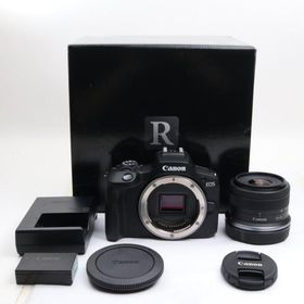 ミラーレス一眼カメラ Canon ミラーレス一眼カメラ EOS R100 標準ズームレンズキット(RF-S18-45) ブラック/APS-C