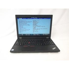 中古 ノートパソコン Lenovo ThinkPad L560 20F2A0WCJE Corei3-6100U/4GB-MEM/256GB-SSD/DVDマルチ/15.6インチ/OS無し