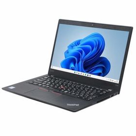 ノートパソコン lenovo ThinkPad X390 中古 2017年モデル Windows11 64bit WEBカメラ 第8世代 Core i5 メモリ8GB 高速 SSD 無線LAN フルHD 13インチ B5サイズ 40