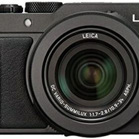【中古】 パナソニック コンパクトデジタルカメラ ルミックス LX100 4/3型センサー搭載 4K動画対応 ブラック DMC-LX100-K