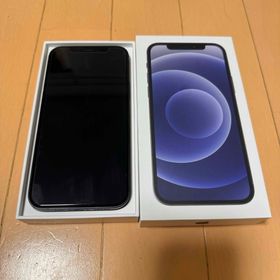 アップル(Apple)のアップル iPhone12 64GB ブラック SIMフリー(スマートフォン本体)