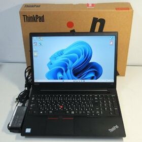 Lenovo レノボ 15.6インチフルHD ノートPC ThinkPad E590 i7-8565U 1.8GHz 8GB SSD128GB Win11