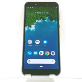 Android One S5 S5-SH SoftBank ダークブルー 送料無料 本体 c03797