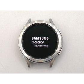 【中古】SAMSUNG Galaxy Watch4 Classic 46mm SM-R890NZSAXJP シルバー【秋葉本店】保証期間1ヶ月【ランクA】