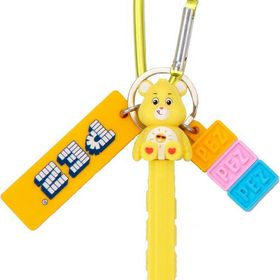 【定形外郵便送料無料】 PEZ Key Charm(Funshine Bear) お菓子雑貨 ケアベア アンロック・ザ・マジック