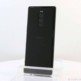 【中古】SONY(ソニー) Xperia 1 64GB ブラック 802SO SoftBank 【258-ud】