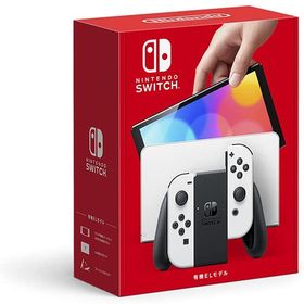 Nintendo Switch(有機ELモデル) Joy-Con(L) (R) ホワイト※本体にキズがございます【中古】【Switch本体】【鈴鹿 専売品】【062-220912-01fs】