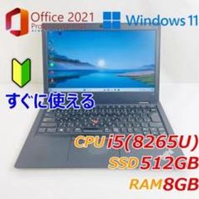 レノボ ThinkPad L390 第8世代 i5 新品SSD512メモリ8GB