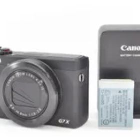 Canon キヤノン PowerShot G7X Mark III ブラック 1.0型センサー/F1.8レンズ/光学4.2倍ズーム コンパクトデジタルカメラ R1642