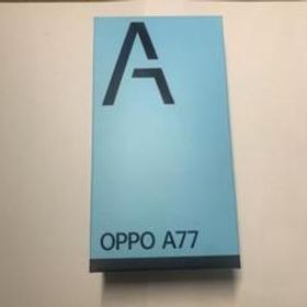 OPPO A77 128GB ブルー 新品未使用品