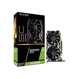 EVGA GeForce GTX 1650 Super SC ウルトラゲーム 4GB GDDR6 デュアルファン メタルバックプレート 04G-P4-