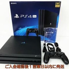 【1円】PS4Pro 本体 セット 1TB ブラック SONY PlayStation4 Pro CUH-7200B 動作確認済 プレステ4プロFW7.02 DC05-925jy/G4