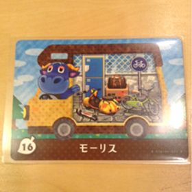 送料63円～ 16 モーリス とびだせどうぶつの森 amiibo+カード