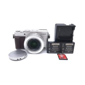 パナソニック コンパクトデジタルカメラ ルミックス LX100 4/3型センサー搭載 4K動画対応 シルバー DMC-LX100-S