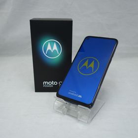 モトローラ(Motorola)の[SIMフリー版] Androidスマホ motorola (モトローラ) moto g8 power カプリブルー XT2041-3(スマートフォン本体)