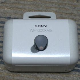 SONY フルワイヤレスイヤホン ブラック WF-1000XM5 [ワイヤレス(左右分離) /Bluetooth /ノイズキャンセリング対応]