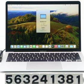 Apple MacBook Air M1 A2337 2020 シルバー Apple M1/8GB/256GB(SSD)/13.3W/WQXGA(2560x1600)/macOS Sonoma【中古】【20240425】