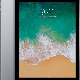【24日20時からポイントUP!】【中古】Apple iPad 第5世代 Wi-Fi+Cellularモデル 32GB スペースグレイ simフリー Cランク【送料無料】