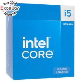 インテル(intel)のCore i5 14400 2.5GHz 20MB LGA1700 SRN46(PCパーツ)